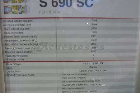 Adria Coral Axess S 690 SC