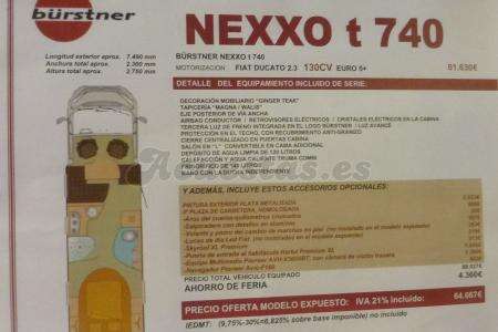 Burstner Nexxo T 740 Fifty Five