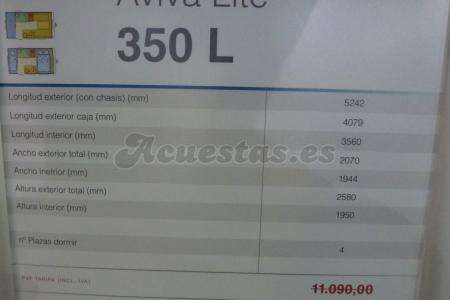 Adria Aviva Lite 350 L