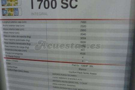 Adria Sonic Axess I 700 SC