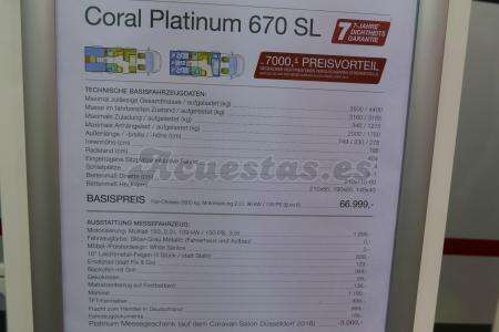 Adria Coral Platinum 670 SL