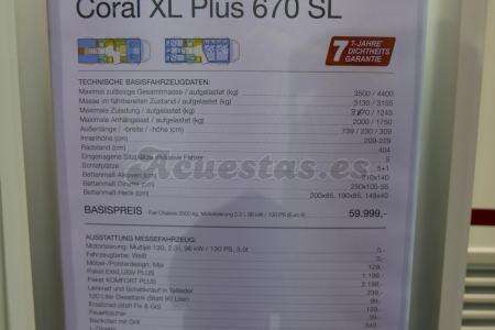Adria Coral XL Plus 670 SL