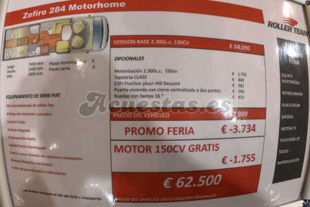 Roller Team Zefiro 284 Motorhome