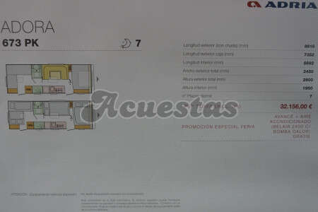 Adria Adora 673 PK