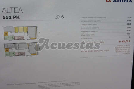 Adria Altea 552 PK