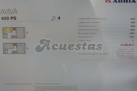 Adria Aviva 400 PS