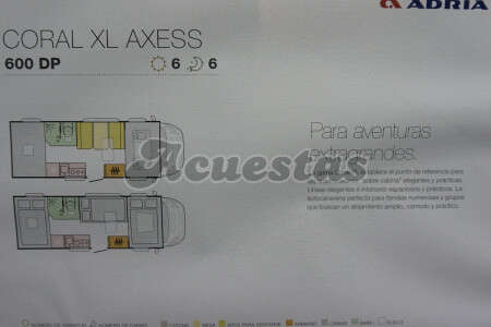 Adria Coral XL Axess 600 DP